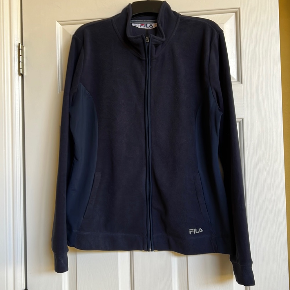 FILA womens Zip up fleece jacket NWOT